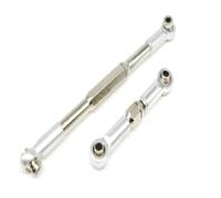RC Adjustable Pull Rod Compatible With MN D90 For MN-99 For MN-91 FJ-45 1/12 RC Car Part 2pcs Steering Link Aluminum Alloy Linkage Tie Rod