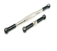 RC Adjustable Pull Rod Compatible With MN D90 For MN-99 For MN-91 FJ-45 1/12 RC Car Part 2pcs Steering Link Aluminum Alloy Linkage Tie Rod