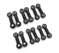 RC Adjustable Pull Rod Compatible With Wpl B16 B36 Car Rear Axle Seesaw Ball Head Rod Upgrade Parts 12Pcs Connector Links Link