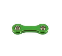 RC Adjustable Pull Rod For Arrma 3s For BLX For Mega550 1/10 Aluminum Steering Link Work With ARA340179 Rc Car Parts And Accessories Upgrade Replacement And Use(Green)