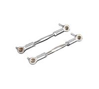 RC Adjustable Pull Rod For HPI For ROFUN For BAHA For ROVAN For King Motor For BAJA 5B 5T 5SC 1/5 Steering Turnbuckle Tie Rod Rc Car For Buggy Truck Parts(Silver)