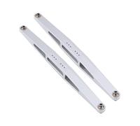 RC Adjustable Pull Rod For Unlimited For Desert For Racer For UDR 1/7 2Pcs Metal Rear Trailing Arms Linkage For Silver RC Car Upgrade Parts Accessories Replacement