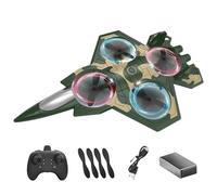 RC Airplane - Remote Control Plane Toy | 2.4Ghz Stunt Roll Fighter, Adults Remote Control Airplane, Fighter Model Glider Toys, Outdoor Games Flying Toys For Girls Boys Beginners Park Playground