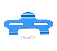 RC Alloy Battery Plate Replacement for LaTrax Teton 76054 1 1/18 RC Truck Upgrade Parts Aluminum Alloy Lightweight Durable 70x40mm 11g (Blue)