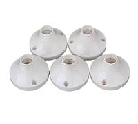 RC-Angel 5*Small Edison Screw Socket SES E14 Light Bulb Lamp Surface Fixing Holder