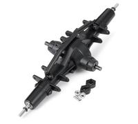 RC Axle Accessories For Axial For SCX10 AX90021 1/10 Complete Metal Front Middle Rear 6x6 Straight Axle RC Crawler Car Model Upgrade Parts(Middle)