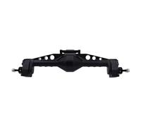 RC Axle Accessories For Axial For SCX10 III AXI03007 1/10 CNC Aluminum Front And Rear Portal Axle Adjustable Upper Link Mounts RC Crawler Truck Upgrade(Black,Rear)
