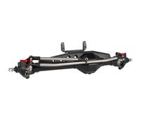 RC Axle Accessories For Axial For Wraith 90018 RR10 Bomber SMT10 For Capra 1.9UTB 1/10 Aluminum Diamond Axle Set RC Crawler Roll Cage For Rock For Racer For Chassis DIY(Black,Front)