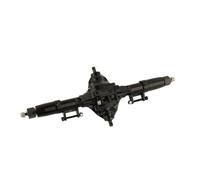RC Axle For Axial For SCX10 D90 1/10 RC Car Front Middle Rear Axle Aluminum Alloy Straight Crawler Car Upgrade Parts(Black,Middle)