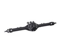 RC Axle For Axial For SCX10 II For Vanquish VS4-10 1/10 Aluminum Piece Construction Axle Offset Straight Axle Set RC Crawler For Rock Truck Part(Black,Rear)