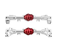RC Axle For YiKong YK4082 YK4083 For Absima For Yucatan CR1.8 1/8 Metal Front And Rear Portal Axle Housing Gear Cover RC Crawler Car Upgrades Parts(Set)