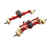 RC Axles Models Compatible With Axial SCX24 For Gladiator For Jlu For Mustang C10 For Bolt CNC Metal Front And Rear Axle 1/24 RC Track Car Upgrade Parts