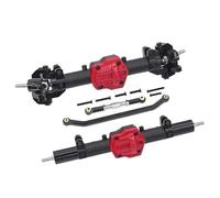 RC Axles Models Compatible With MN128 G500 MN86KS MN86S 1/12 Rc Crawler Car Upgrade Front Rear Differential Straight Axle With Diff Gear