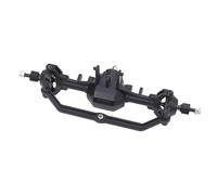 RC Axles Models Compatible With Traxxas For Trx-4m 1/18 RC Crawler Upgrade Parts Replacement Plastic Front And Rear Axle Set Complete With Servo Mount