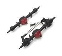 RC Axles Models For MN For Mn78 For Mn82 MN82S For Mn99s D90 1/12 RC Car Axle Accessories Metal Upgrade Front And Rear Axle Assemblies(Black)