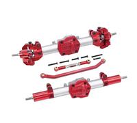 RC Axles Models For MN128 MN86 G500 MN86K MN86KS MN86S 1/12 Complete Front Rear Differential Straight Axle With Diff Gear Rc Crawler Car Upgrade(Silver2,1set)