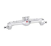 RC Axles Models For Vanquish VS4-10 For Phoenix F10 For LCG 1/10 RC Crawler For Chassis DIY Upgrade Parts CNC Aluminum Front Rear Portal Axle Complete Set(Silver,Rear Axle)