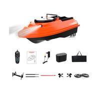 RC Bait Boat for Carp Fishing - Remote Control with Dual Antenna, 1000M Range, 3KG Capacity, Gyro Navigation, Multiple Speed Modes, 200 Waypoints for Lakes
