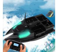 RC Bait Boat for Fishing with GPS Auto Return, 500M Remote Control, Waterproof Design, Ideal for Night Fishing and Long-Distance Bait Delivery