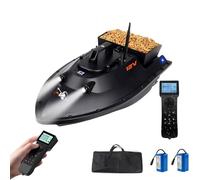 RC Bait Boat for Fishing with GPS, Auto Return, and Night Lights, Solenoid Valve, 3 Gears Adjustment, Capable of Bait Delivery, Hook Delivery, and Net Pulling, Supports Up to 3.5kg