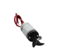 RC Bait Trawler Boat 12V 550 Speed Motor With 38mm 3-Propeller Power Driven Kit Waterproof Gasket Compatible With Large Power Fishing Boats(left motor kit)