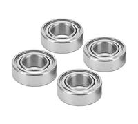 RC Ball Bearing 4 - Pack | Shielded Steel Bearings for ARRMA Granite 1/10 RC Car | Low Friction High Speed Performance Upgrade | 6x12x4mm Fit