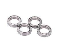 RC Ball Bearing Kit Stainless Steel 12x18x4mm High Performance Low Resistance Durable Bearings for 3S 1/10 RC Car Crawler 4Pcs
