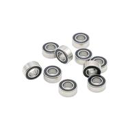 RC Ball Bearings For MR115RS For MR115-2RS ABEC-7 5x11x4 Mm 10PCS Bearing For Hobby Electric RC Car Truck Ball Bearings Black Sealed