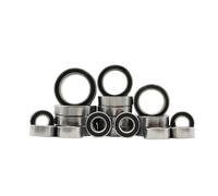 RC Ball Bearings For Redcat 1/10 For Volcano Tornado EPX Pro 20Pc Complete Ball Bearings Kit Chrome Steel Black Rubber Sealed RC Car Upgrade Parts