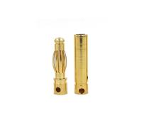 RC Banana Connectors Male Female Pair Gold Plated Copper Motor ESC Battery Plug RC Model Accessories(4.0mm)