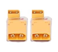 RC Battery 0V Killer XT30 XT60 Plug Discharger Compact Lightweight LiPo Battery Discharger for Model Car Aircraft Boat 2 Pcs ABS