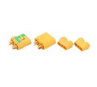 RC Battery Connector XT90 5.6Ohm Resistor Reusable Spark Proof Design Shell Protection for RC Models