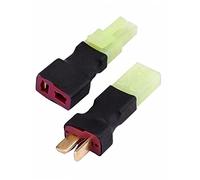 RC Battery Wireless Connector Deans T Plug to Mini Fits Tamiya Female Male Adapter
