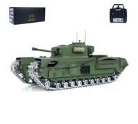 RC Battle Tank Plastic Model with 320° Turret Rotation, Light, Sound, and Smoke Unit for Electric Infantry Fighting Vehicles