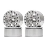 RC Beadlock Hubs For MN98 For Axial For Yeti For Wraith TF2 For Tamiya CC01 LC70 1/10 4Pc CNC 45mm 1.55" Beadlock Wheels Rim RC Off-Road Crawler Car
