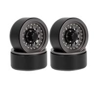 RC Beadlock Hubs For SCX10 III RR10 For Capra For TRX6 For TRX4 VS4 BRX01 For Element For Enduro 1/10 1.9Inch Beadlock Wheel Hub Rims RC Crawler Car(Gray)