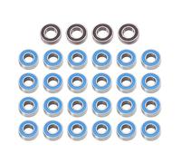 RC Bearing Parts For Tamiya For King For Hauler Grand Knight 1/14 Upgrade Parts 30pcs Sealed Bearing Kit Truck Tractor Trailer Semi Model