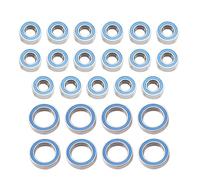 RC bearings Spare Compatible With Redcat For GEN7 Pro For Everest 10 1/10 RC Crawler Car Upgrade Parts Accessories 25pcs Sealed Bearing Kit