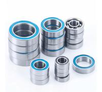 RC bearings Spare Compatible With Team For Mini For 8ight For Buggy 8T For Truggy 1/14 RC Crawler Car 20Pcs Ball Bearing Kit Rubber Sealed