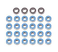 RC bearings Spare For Tamiya For King For Hauler 1/14 28 pcs Sealed Bearing Kit Truck Tractor Trailer Semi Upgrade Parts