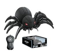 RC Bee Toy - Remote Control Animal, Electronic Crawling buges | Realistic Toy with Lights, Creepy Crawling RC Spider, Full Function Radio Control Toys, Interactive Crawlings Creature for Children