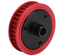 RC Belt Gear Gearbox for Quiet Transmission Upgrade Compatible with Axial SCX I II VS4-10 Aluminum Alloy 1 Set (Red)