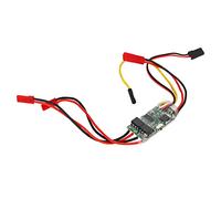 RC Bidirectional Brushed ESC, Upgrade 5A Two Way ESC for RC Model Boats, Tanks, with Capacitor Module, for Hybrid Control, with Overheat Protection