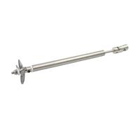 RC Boat 3mm Stainless Steel Drive Shaft Assembly With 32mm 3 Blade Alloy Propeller Universal Joint Bearings For Scale Fishing Bait Model Ships(5.00mm,15CM/10CM)