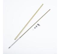 RC Boat 4mm CW/CCW Flex Cable Flexible Shaft 350mm Prop Nut Drive Dog Integrated Flexible Shaft Set(350mm-CW)