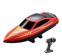 RC Boat 80M Remote Control Electric Water Toy | RC Boat Remote Control, 80M Long Range Transmitter, Self Righting Capsize Recovery, Dual Speed Modes, Pool Lake Water Toy