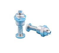 RC Boat Hatch Lock CNC Aluminum Alloy Spring Loaded Cover Latch 22mm 35mm 42mm Pair For Model Ship Cabin Deck Hatch(35mm)