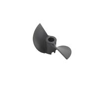 RC Boat Propeller, Marine Multi-Specification 30/32/40/42mm Two-Blade Left Hand Nylon Propeller for Dual Motor, 1 Piece(D30*3.17mm)