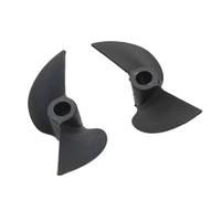 RC Boat Propeller, Marine Multi-Specification 30/32/40/42mm Two-Blade Left & Right Hand Nylon Propellers for Dual Motor, 1 Pair(D32*3.17mm)