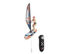 Rc Boat - Resistant Aluminum Propeller, Kids Ages 8-12 Water Play Vessel, Waterproof LED Light Boat for Bathtub, 2.4Ghz Interference | Outdoor Water Craft for Boys Girls